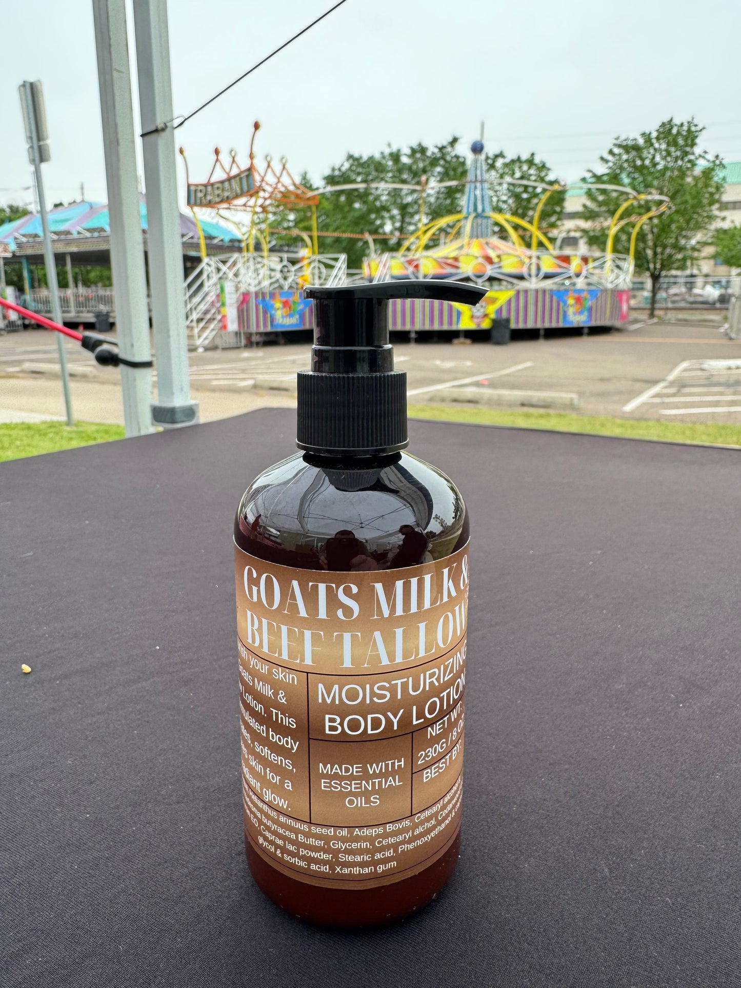 GOATS MILK & BEEF TALLOW LOTION 8 Oz